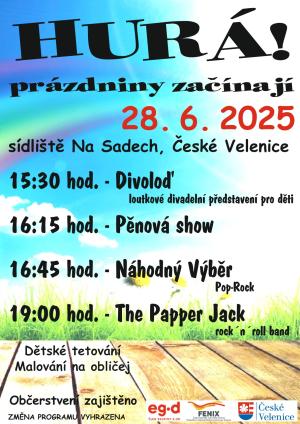 Hurá! Prázdniny začínají. 2